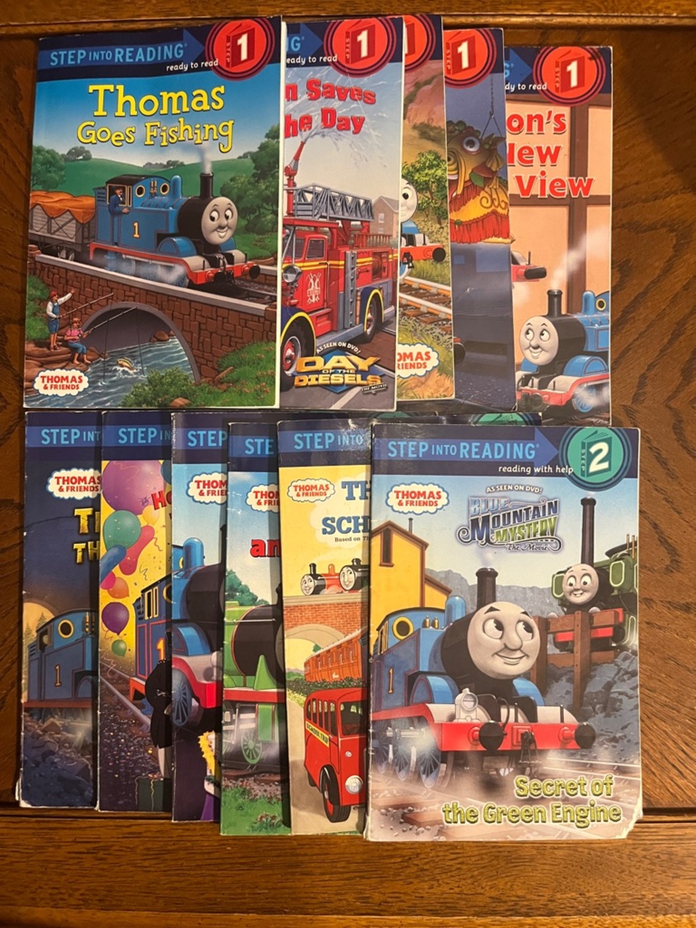 Thomas & Friends kids books | Step into Reading readers | set of 11 | level 1&2